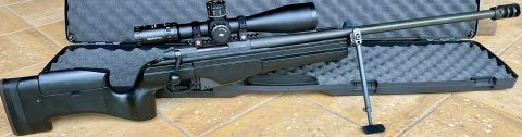 Sako TRG-22 .308W in excellent condition. Includes Sako bipod, magazine, pic rail, hard case. Also included a DNT 7-35x56 Mil/Mil, FFP Scope with Nightforce rin