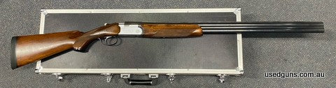 Good condition Beretta S55 12G O/U. Great used Beretta, locks up well, points great, Comes cased. $65 freight to your dealer Australia Wide except regional WA. 