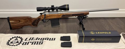Lithgow LA102 Signature Series - In immaculate condition - Only fired 100 rounds - Comes with everything pictured - Leupold VX-Freedom 4-12x50 180602 Scope + Ri