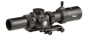 SIG SAUER
TANGO-MSR LPVO
1-10X28mm (SFP)
MSR-BDC8
ILLUMINATED RETICLE
INCLUDES ALPHA-MSR ONE-PIECE
ALUMINUM CANTILEVER MOUNT 

AVAILABLE IN
SOTM11000 BLACK NEW $1095
SOTM11200 COYOTE NEW $1149
