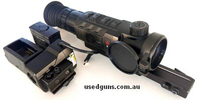 Infiray RH50 thermal scope with range finder. Excellent condition. Complete with two batteries and charger.