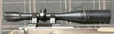 Lynx Benchrest 36 x 42 fixed power scope. screw on end caps 4inch sunshade. Posted to Eastern States