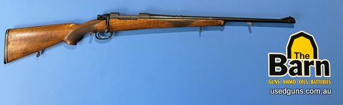 Brno ZG47 30-06. 1957- year of production. Missing back sight. Nice walnut stock that has been refinished. Bore is excellent. Bluing thinning on bottom metal.
