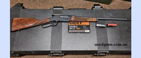 Rifle is in excellent condition, heavier barrel 1:10 twist to enable stabilisation of heaver projectiles, 8 port muzzle break,picatinny rail,2 spare magazines.O