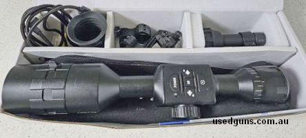 ATN X-Sight 4K Pro 5-20 night vision scope. Scope is a a few years old so has a few scuff marks and is priced accordingly Comes with standard IR torch also ATN 