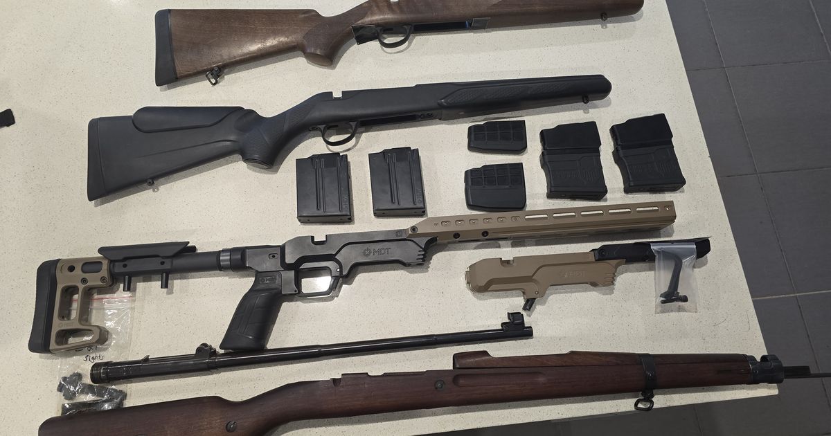 Tikka t3/t3x chassis, vz24 stock, .223 magazines, Czech 8x57 barrel