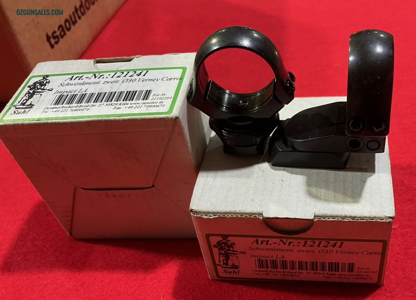 SUHL MOUNTS AND RINGS 30MM