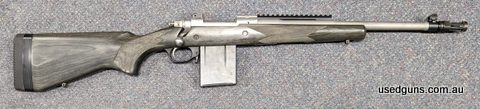 A Ruger Gunsite Scout rifle in 223 in very good condition. This rifle has a 16" barrel with a 1:8 twist. The rifle is in very good condition but does have a few