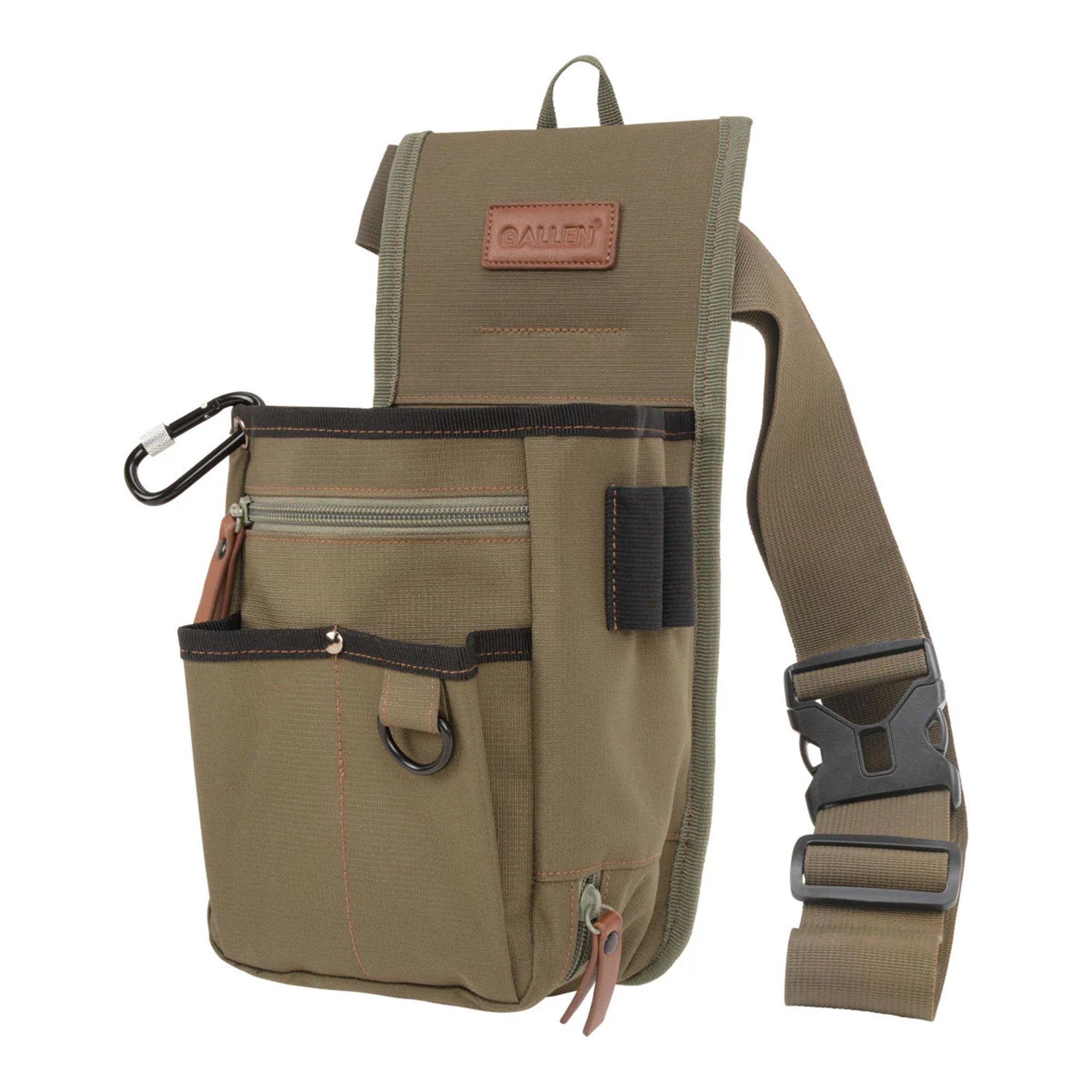 Triumph Double Compartment Shell Bag Green