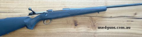 Very accurate light weight rifle. Some wear from use, some peeling of synthetic coating on stock. no swaps, needs to go so reasonable offers considered