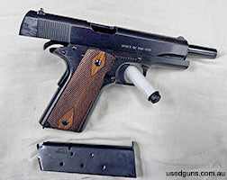 Deceased estate. 100 year anniversary model for the 911. Owner was a collector, only shot the pistol once to ensure it worked. Been stored in microfibre case in