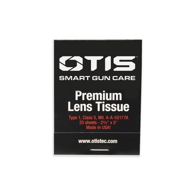 OTIS Lens Tissue (25 Tissues Per Book)