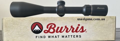 The Burris Droptine 3-9x50 mm riflescope provides a larger 50mm objective end, designed to bring in more early-morning and late-evening light than the standard 