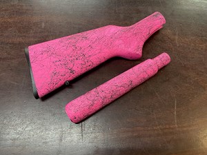 MARLIN
MODEL 336
BLAZE STOCK SETS
STOCK & FOREND

AVAILABLE IN
PINK WITH BLACK WEB
SPECIAL NEW $99
