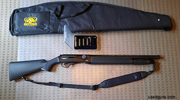 As new with no marks and fired approximately 50 rounds with no malfunctions. Comes with Buffalo River gun bag, Butler Creek sling, Professionally fitted fibre o