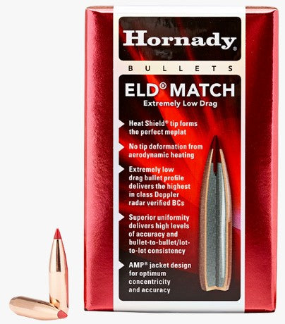 HORNADY .264 147GN ELD 500 LOOSE
