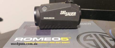 Sig Romeo 5, pretty well un used. I put it on a chassis that I only shot twice and has been sitting around since. Comes with all original box. Postage to anywhe
