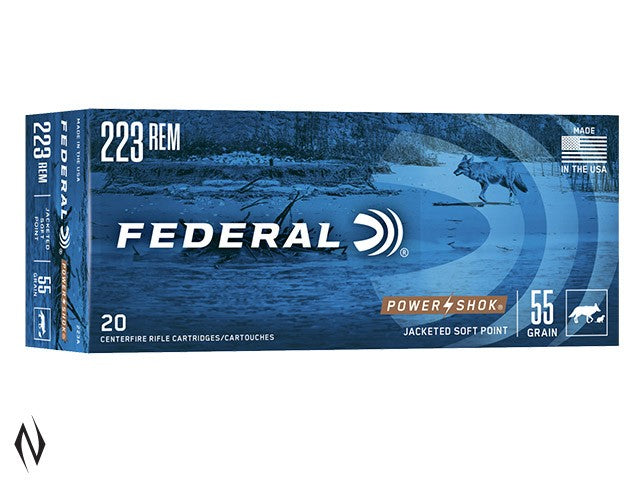 FEDERAL 223 REM POWER-SHOK