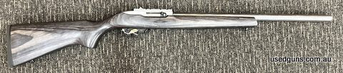 Ruger 10/22 50 year anniversary 20 inch heavy hammer forged stainless barrel with grey laminate stock