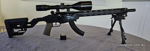 Ruger Precision rifle in very good condition Tikka 8x56 has marks with a swivel QD bipod standard 10 shot magazine plus a 25 shot Butler Creek magazine check yo