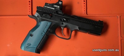 CZ Shadow 2 Optic Ready. In near new condition, only fired 650 rounds. Fitted with Eemann Tech Trigger upgrade kit. OEM trigger also included. Comes with 8 maga