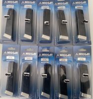 10x Brand new unopened mecgar 9mm magazines with base plate SUITS 75, 85, SPO1, SHADOW 1, SHADOW 2. Price excludes transfer / postage outside WA