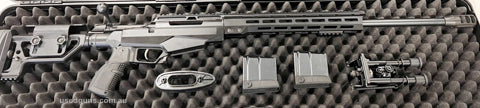 Purchased new August 2023. Approx 50 rounds through it. Run in procedure was as follows - 1 shot then clean barrel (first 5 rounds), 5 shots then clean barrel (