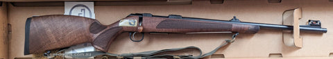 As new, in box with stickers still on, etc. Fired 10 rounds on the dot. Impressive walnut stock. Only selling to fund purchase of the same rifle in 308. Buyer t