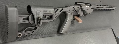 Ruger Precision 22lr. Fantastic budget friendly rifle perfect for target shooting or varmint hunting.