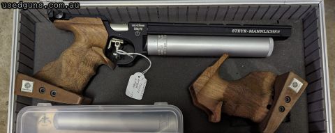 Comes with accessories + right and left hand Mannlicher grips.