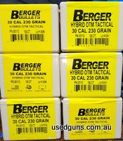Berger Hybrid OTM Tactical 30 cal 230gn x 6 boxes = 600 projectiles. Product number 30112 which don't seem available in Australia anymore Pick up Adelaide or ca