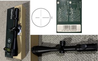 Less than a year old, selling as unless I wear my strong glasses, I can't see the center dot easily, would suit someone with better eyes and who wants a prescis