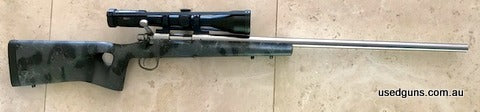 Fitted with a brand new, unfired Swan Sendero profile barrel. Original 17 Fireball action so with the correct ejector position for Fireball cases. HS Precision 
