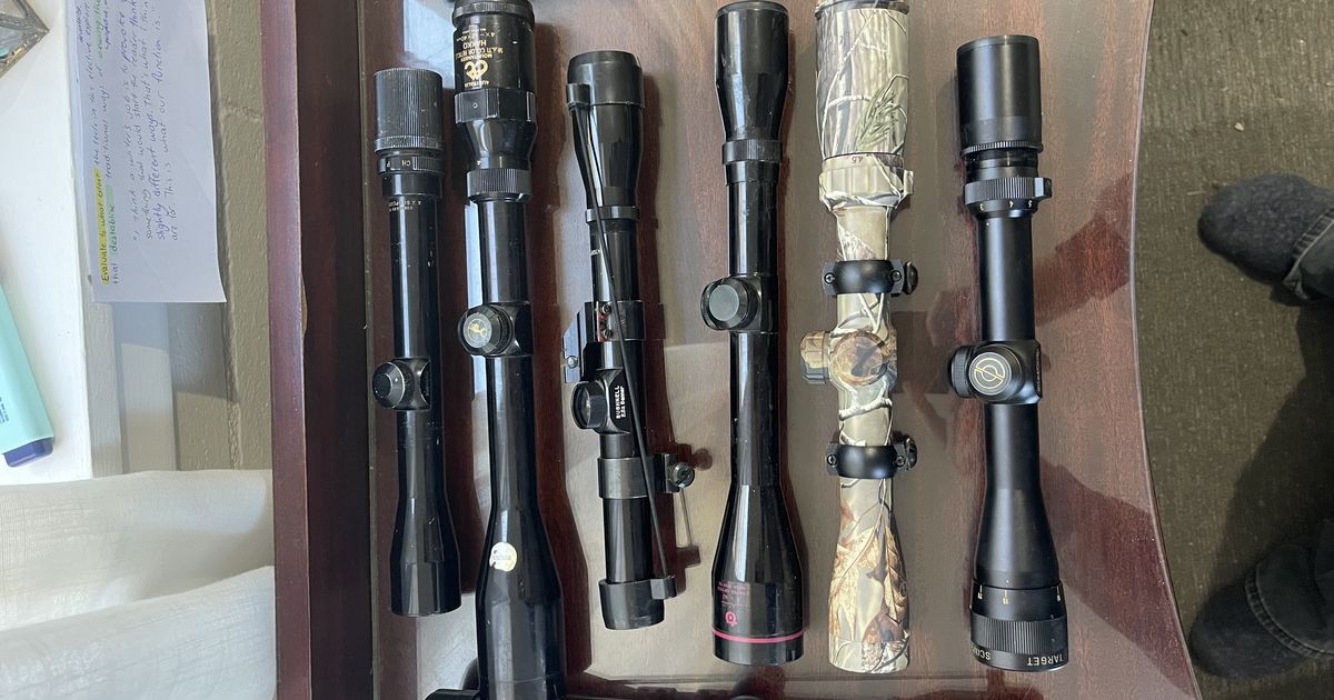 Mixed scopes + Receiver sight