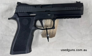 Sig Sauer P320 in excellent condition. Has been used only a few times as an IPSC pistol. Great pistol to shoot, accurate and reliable with minimal stoppages. Th