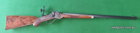 Used very little, fired less than 200 rounds, if you ordered a new one now, at least a 2 year wait, cost about USD$4.5K, upgrade semi-fancy wood, pewter tip, MV