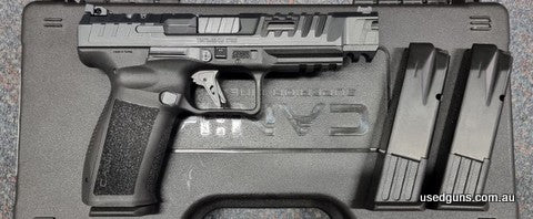 EOFY Clearance. Only till 31/6/24. Brand new and on sale. Reduced from $2275 to clear. Canik SFX Rival Black in 9mm. Cased with 3 mags. $30 freight to your deal