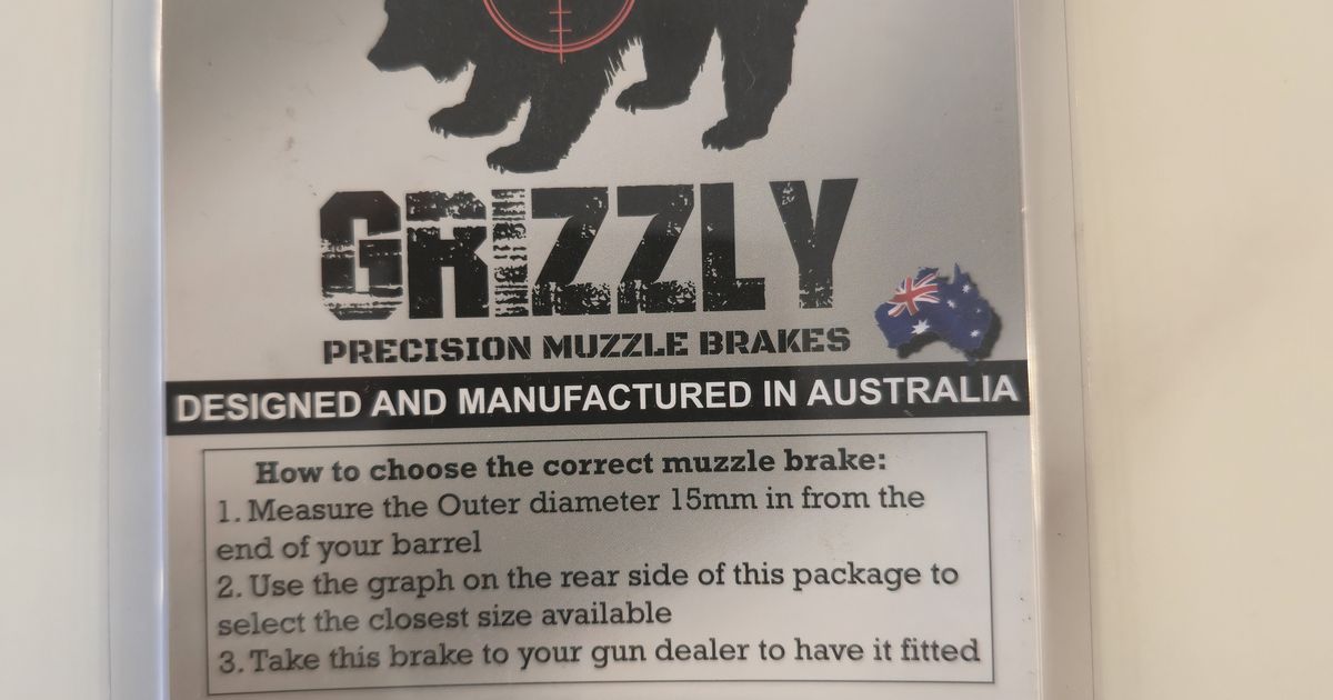 Grizzly Muzzle Brake