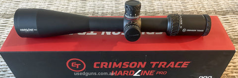 Crimson Trace Advance Pro 6-24x50 FFP illuminated mil reticle Mil adjustments Zero stop Only used at the range once Comes with all the paperwork and accessories