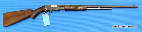 Good condition Browning Trombone 22LR. Great classic rimfire. Pump works well. Some marks to the barrel.