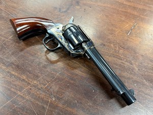UBERTI
CATTLEMAN
357 MAGNUM
6 SHOT
5.5 INCH BARREL
COLOR CASE FINISHED FRAME
WALNUT GRIPS
DEEP GLOSS BLUED FINISH
#UB5346

EXC $599