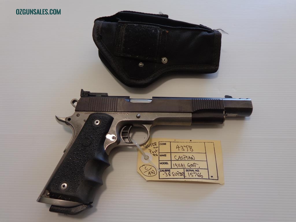 Caspian Arms USA 1911A1 Govt .38 Super Calibre