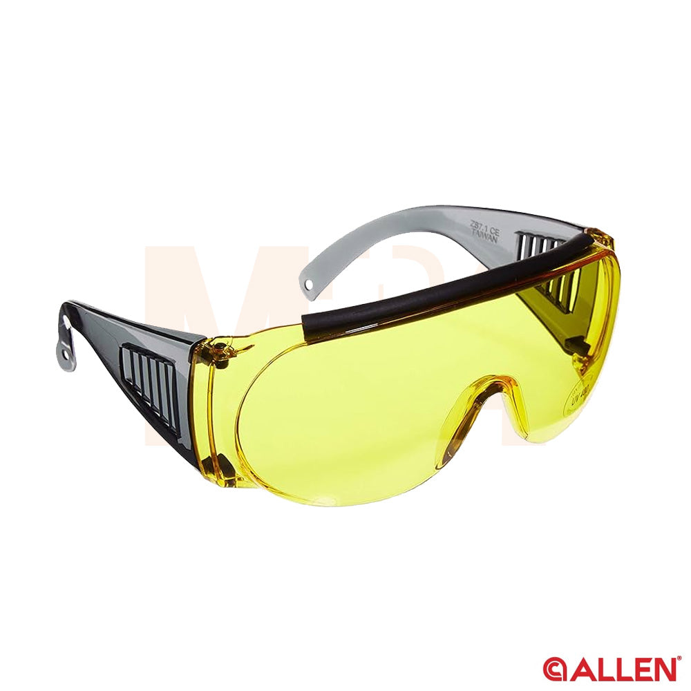 Allen Fit Over Shooting Glasses Yellow