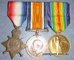 Original WWI Royal Engineers Medal Trio - Recipient:- C.E. Hoad. Engraved:- 94949 SPR. C.E. HOAD R.E.; 94949 SJT. C.E. HOAD R.E.; 94949 SJT. C.E. HOAD R.E. Cont