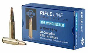 PPU
HR308A
RIFLE LINE
308WIN, 150GR, SOFT POINT
AMMUNITION

SPECIAL
$29.90 /PER 20
$149.50 /PER 100
$285 /PER 200