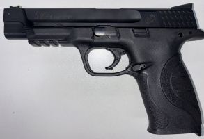 Smith & Wesson M&P Pro Series. 9mm Perfect Gun to get into IPSC or first 9MM pistol. Pistol in VG Condition. $850.00 Posted to your Dealer. Except WA Need shipp