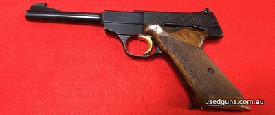 Browning Target 22LR with 150mm barrel in good condition. For enquiries please call the store on 0746328258.