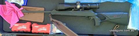 As new 23 inch flutted and free floating barrel 34mm Blaser rings included (normally $580) Scope & sling not included