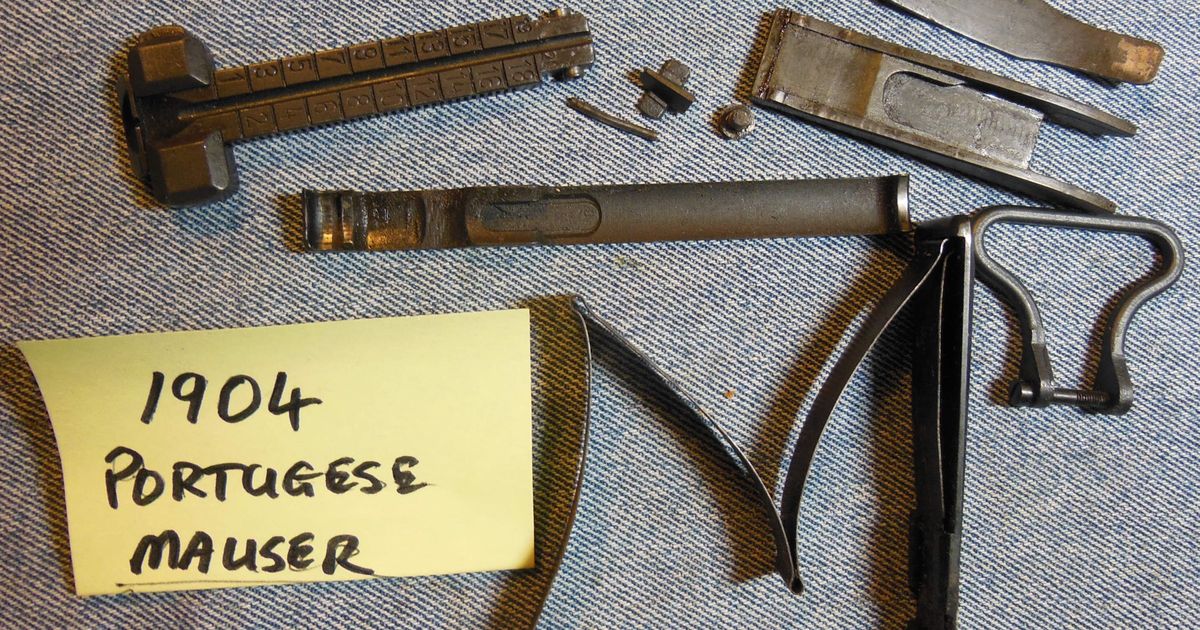 Mauser Parts -  K98, Swedish M96, and Portuguese Mauser 1906