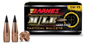 BARNES
TAC-TX
PROJECTILES

AVAILABLE
B30419 338CAL 265GR SPECIAL $84.90 /PER 50
B33807 TAC-X 338CAL 285GR SPECIAL $84.90 /PER 50